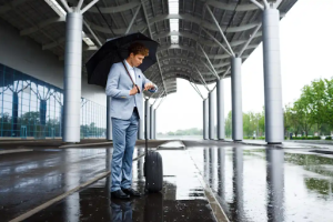person waiting